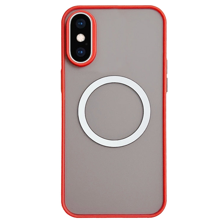 For iPhone XS Max Hawkeye Skin Feel MagSafe Phone Case