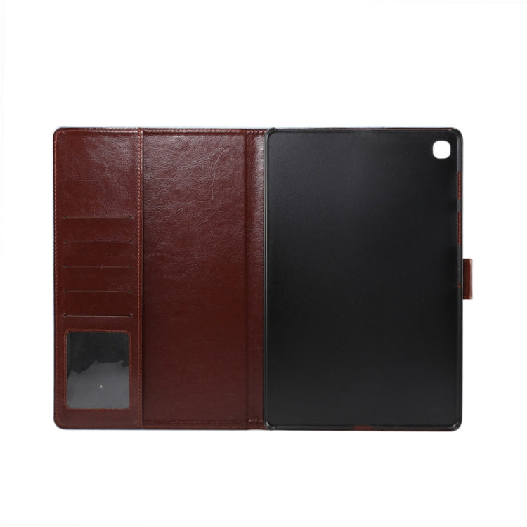 For Samsung Galaxy Tab A7 T505 Flower Cloth Texture PC Horizontal Flip Leather Protective Case, with Holder & Card Slots & Wallet & Photo Frame & Sleep / Wake-up Function
