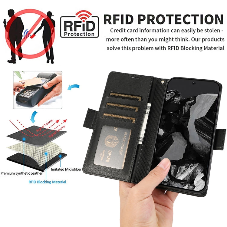 For Google 9 / 9 Pro Side Buckle RFID Anti-theft Leather Phone Case