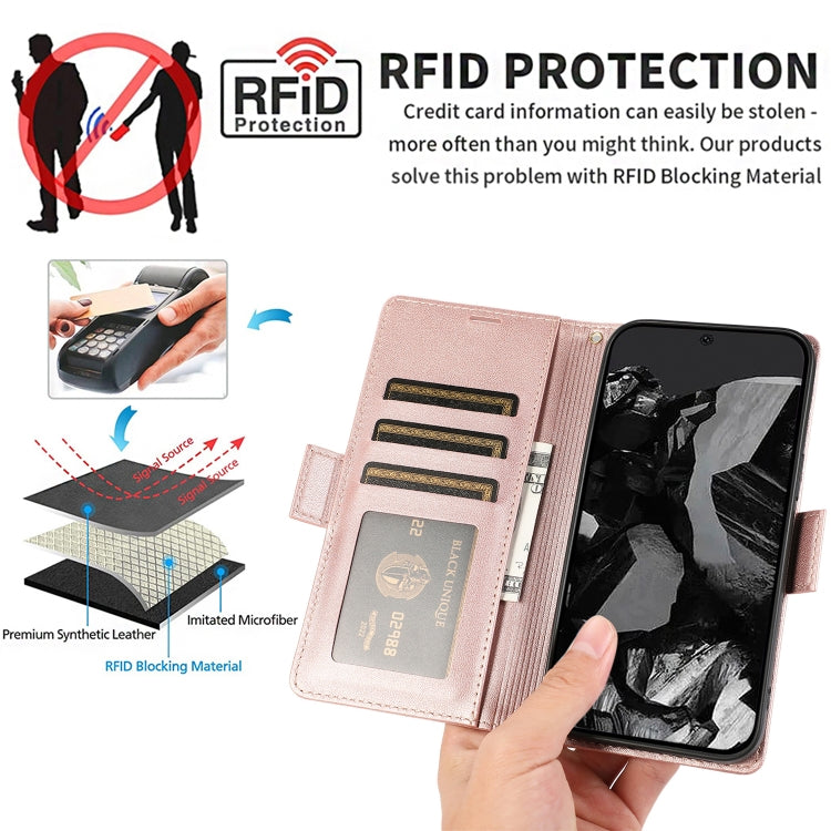 For Google 9 / 9 Pro Side Buckle RFID Anti-theft Leather Phone Case