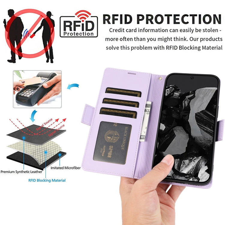 For Google 9 / 9 Pro Side Buckle RFID Anti-theft Leather Phone Case