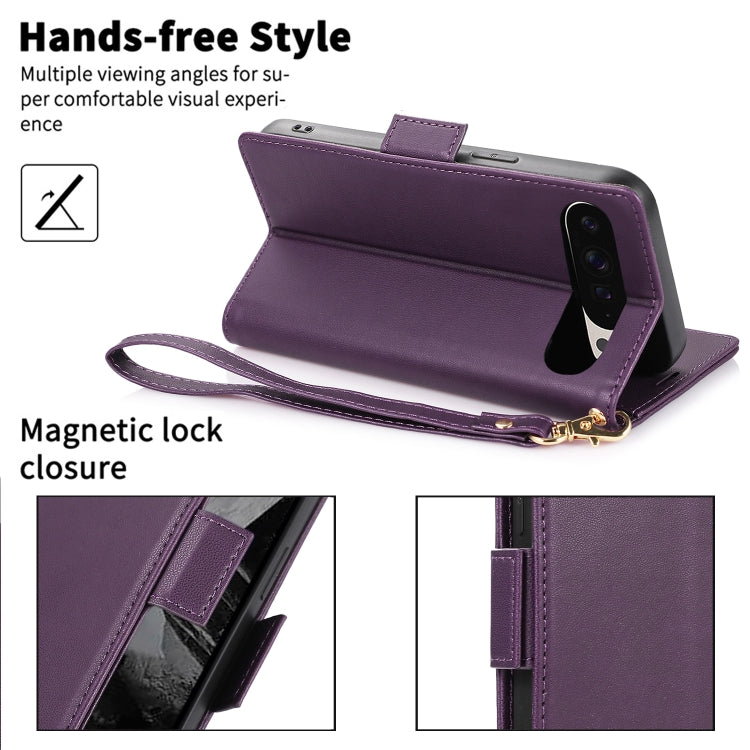 For Google 9 / 9 Pro Side Buckle RFID Anti-theft Leather Phone Case
