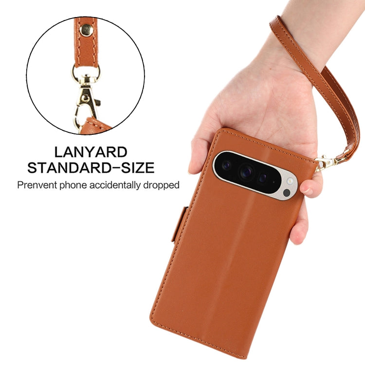For Google 9 / 9 Pro Side Buckle RFID Anti-theft Leather Phone Case
