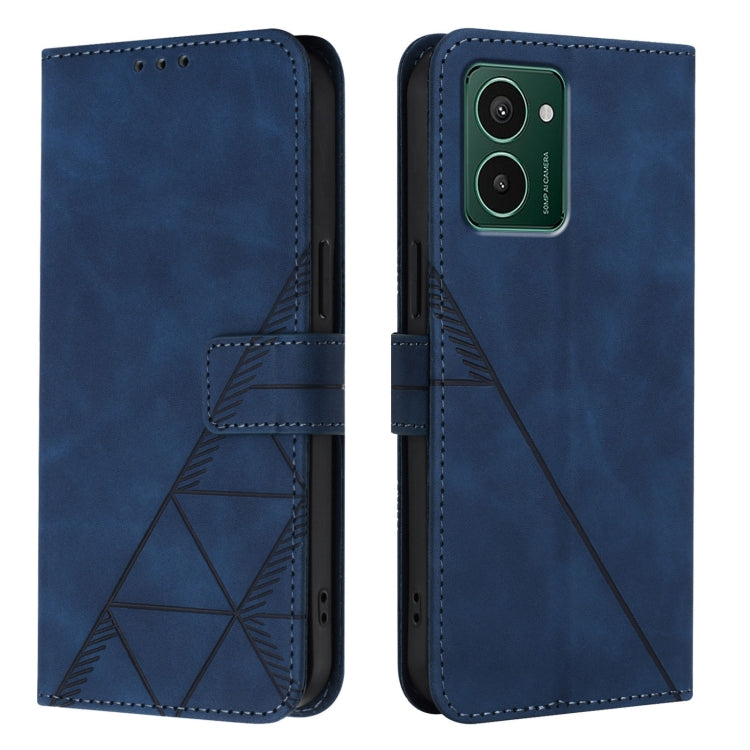 For HMD Pulse Pro Crossbody 3D Embossed Flip Leather Phone Case