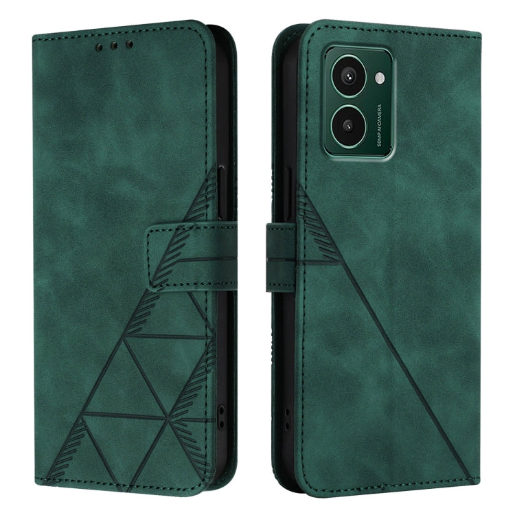 For HMD Pulse Pro Crossbody 3D Embossed Flip Leather Phone Case