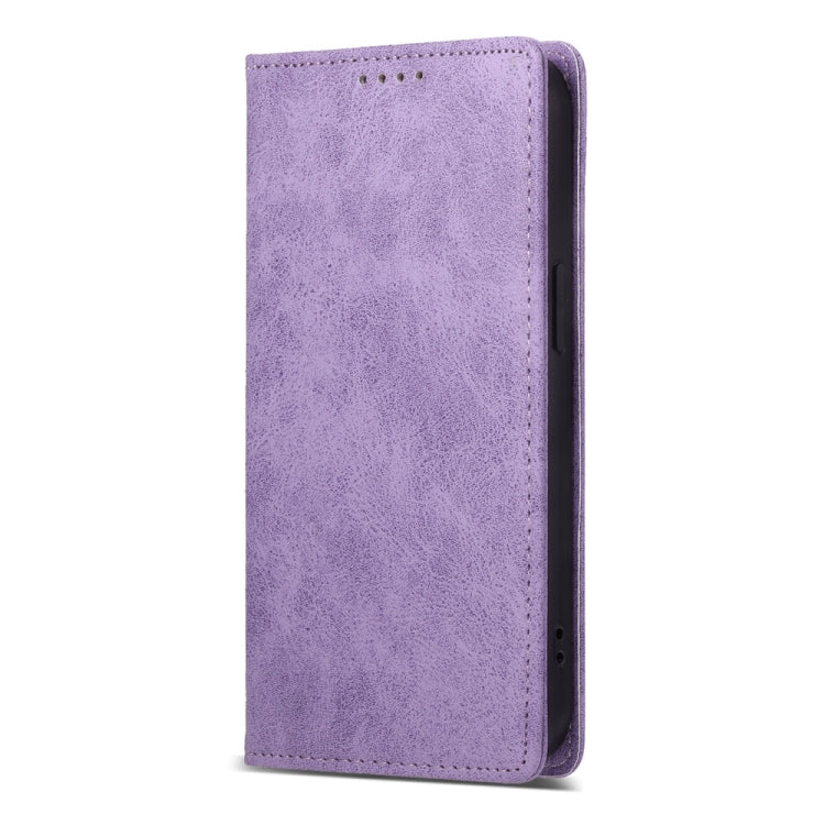 For iPhone 16 Pro Max Business Solid Color Magnetic RFID Leather Phone Case