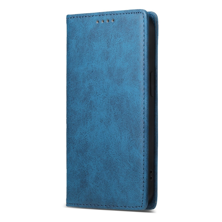 For iPhone 16 Business Solid Color Magnetic RFID Leather Phone Case