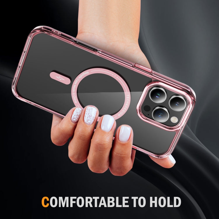 For iPhone 16 Pro Max Airbag Magsafe PC Hybrid TPU Phone Case