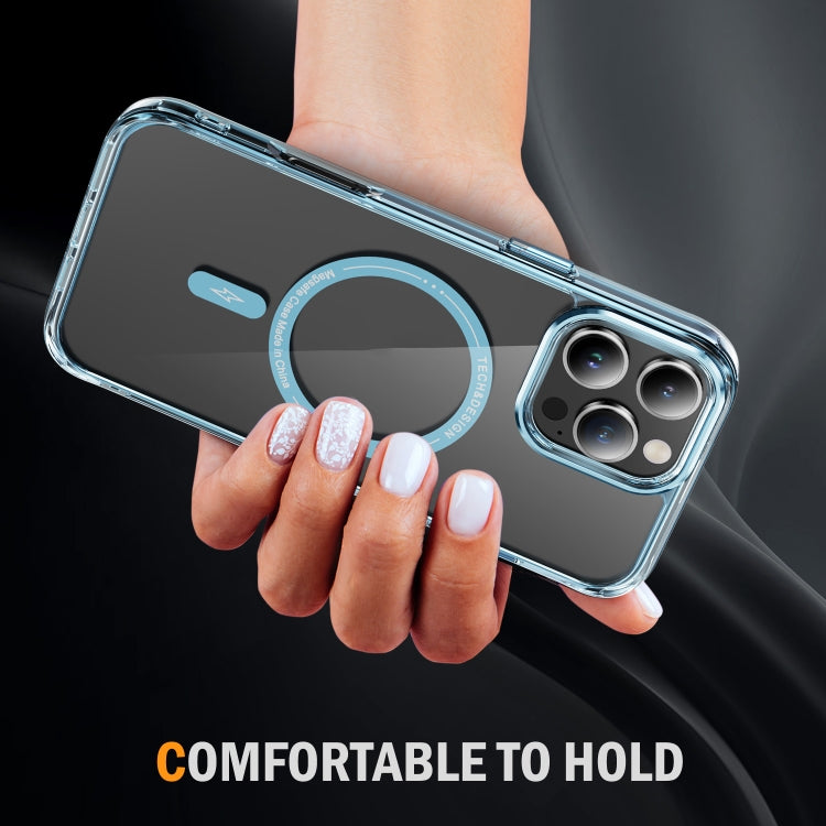 For iPhone 16 Pro Max Airbag Magsafe PC Hybrid TPU Phone Case