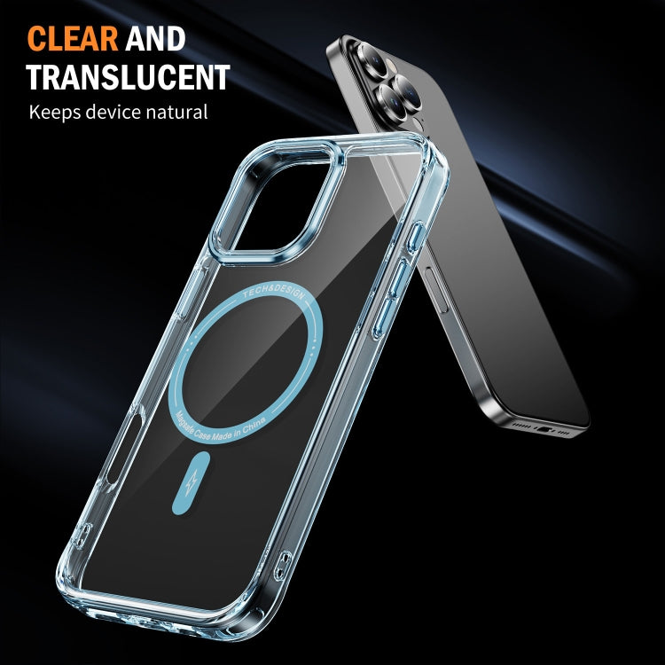 For iPhone 16 Pro Max Airbag Magsafe PC Hybrid TPU Phone Case