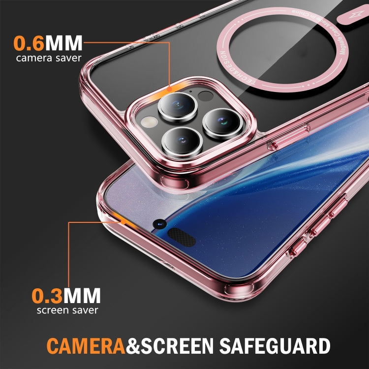 For iPhone 16 Pro Airbag Magsafe PC Hybrid TPU Phone Case