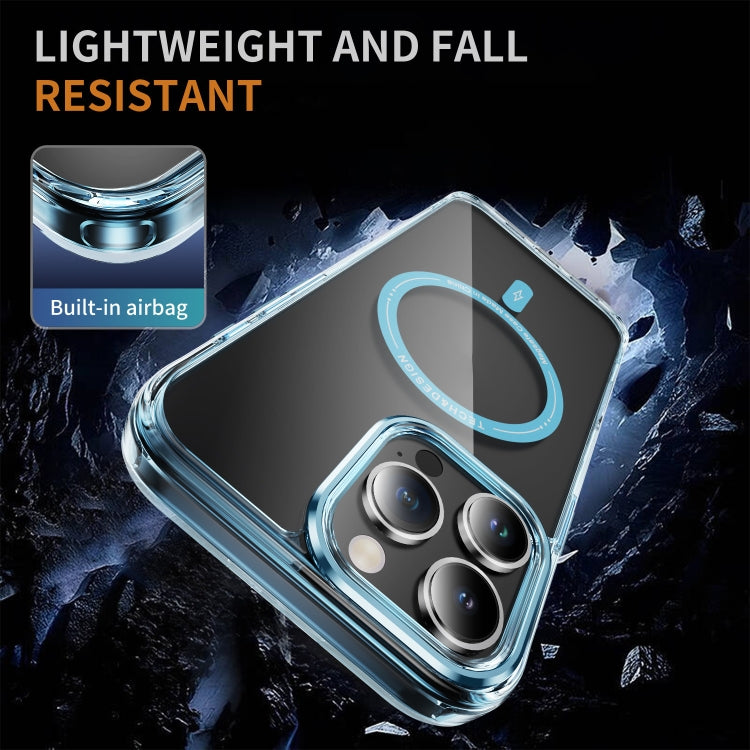 For iPhone 16 Pro Airbag Magsafe PC Hybrid TPU Phone Case