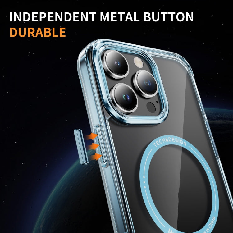For iPhone 16 Pro Airbag Magsafe PC Hybrid TPU Phone Case