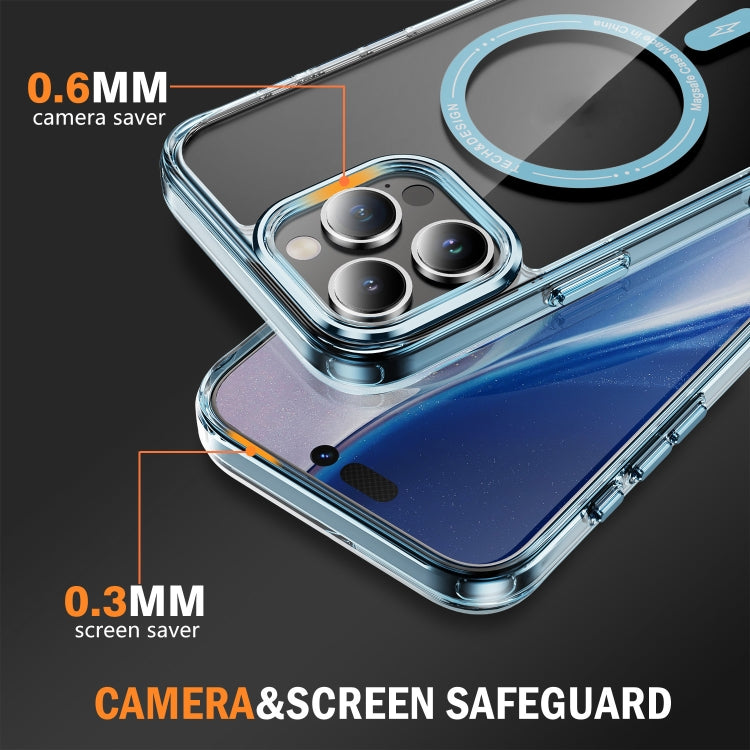 For iPhone 16 Pro Airbag Magsafe PC Hybrid TPU Phone Case