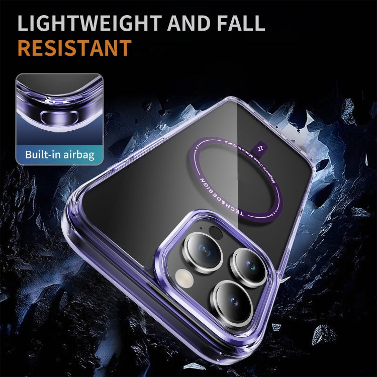 For iPhone 16 Pro Airbag Magsafe PC Hybrid TPU Phone Case