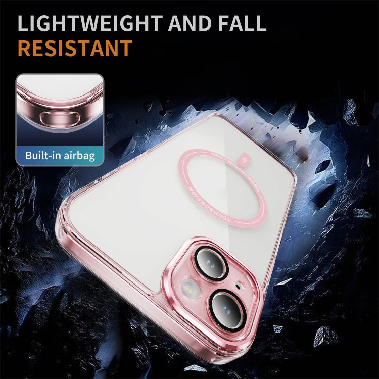 For iPhone 15 Airbag Magsafe PC Hybrid TPU Phone Case