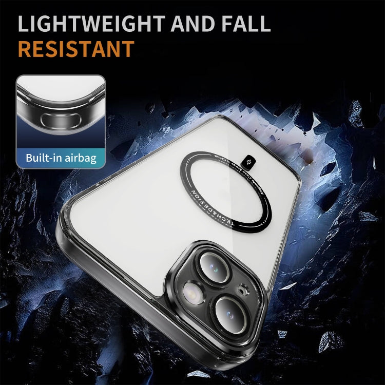 For iPhone 14 Plus Airbag Magsafe PC Hybrid TPU Phone Case