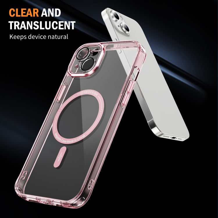 For iPhone 14 Plus Airbag Magsafe PC Hybrid TPU Phone Case