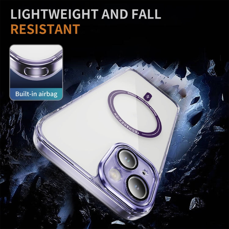 For iPhone 14 Plus Airbag Magsafe PC Hybrid TPU Phone Case