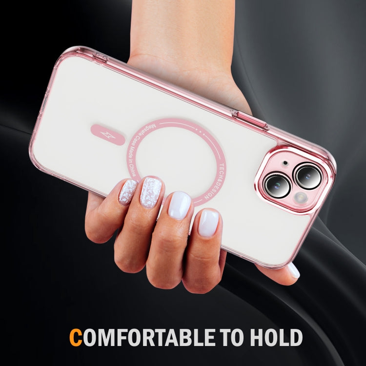 For iPhone 14 Airbag Magsafe PC Hybrid TPU Phone Case