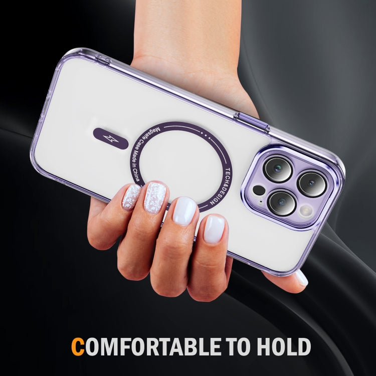 For iPhone 14 Pro Airbag Magsafe PC Hybrid TPU Phone Case