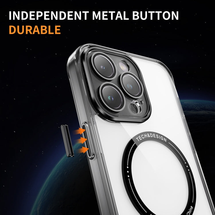 For iPhone 14 Pro Max Airbag Magsafe PC Hybrid TPU Phone Case