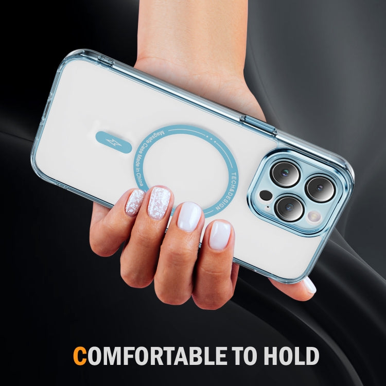 For iPhone 13 Pro Max Airbag Magsafe PC Hybrid TPU Phone Case