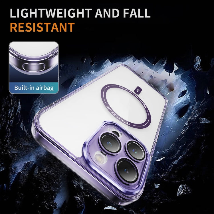 For iPhone 13 Pro Airbag Magsafe PC Hybrid TPU Phone Case