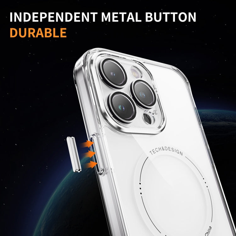 For iPhone 13 Pro Airbag Magsafe PC Hybrid TPU Phone Case