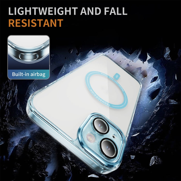 For iPhone 13 Airbag Magsafe PC Hybrid TPU Phone Case