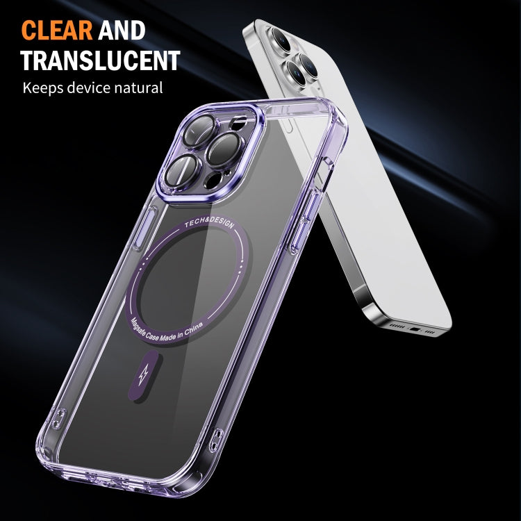 For iPhone 12 Pro Airbag Magsafe PC Hybrid TPU Phone Case