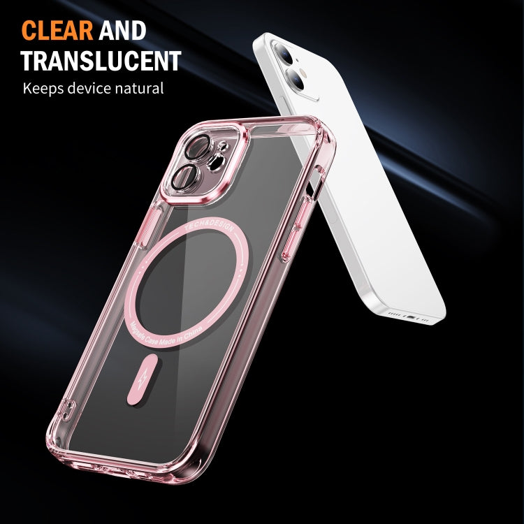 For iPhone 12 Airbag Magsafe PC Hybrid TPU Phone Case