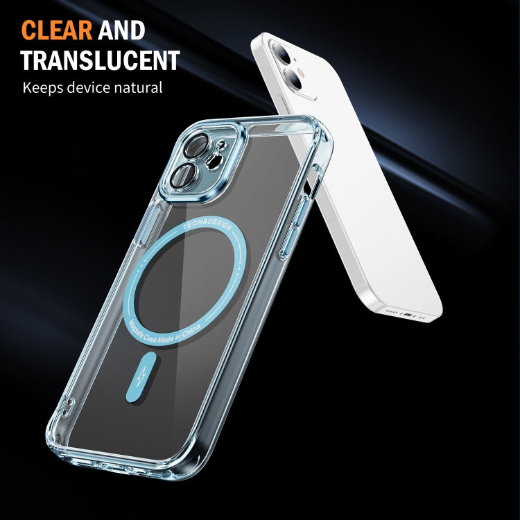 For iPhone 12 Airbag Magsafe PC Hybrid TPU Phone Case