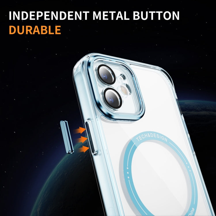 For iPhone 12 Airbag Magsafe PC Hybrid TPU Phone Case
