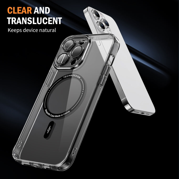 For iPhone 12 Pro Max Airbag Magsafe PC Hybrid TPU Phone Case