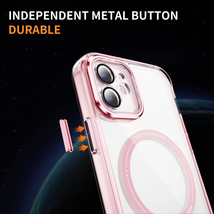 For iPhone 11 Airbag Magsafe PC Hybrid TPU Phone Case