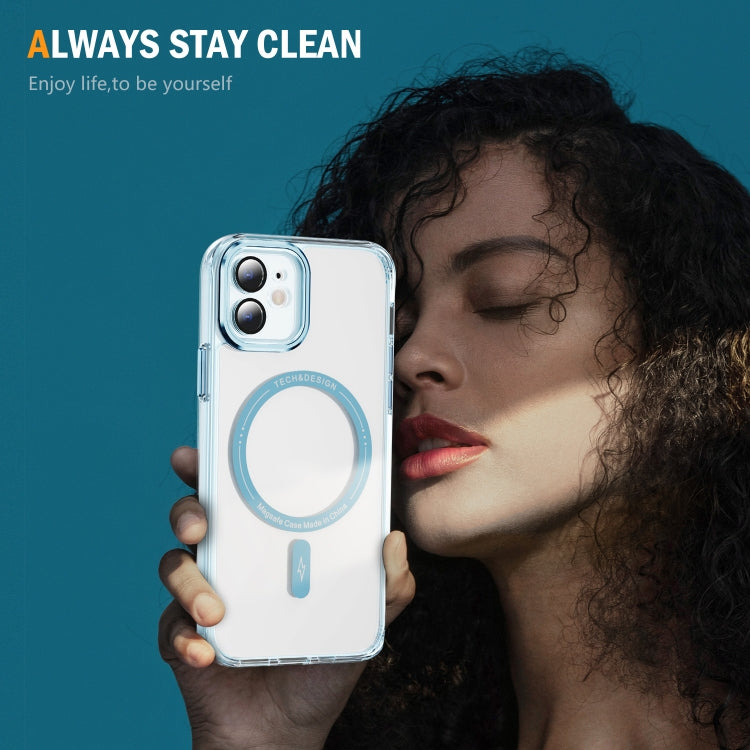 For iPhone 11 Airbag Magsafe PC Hybrid TPU Phone Case