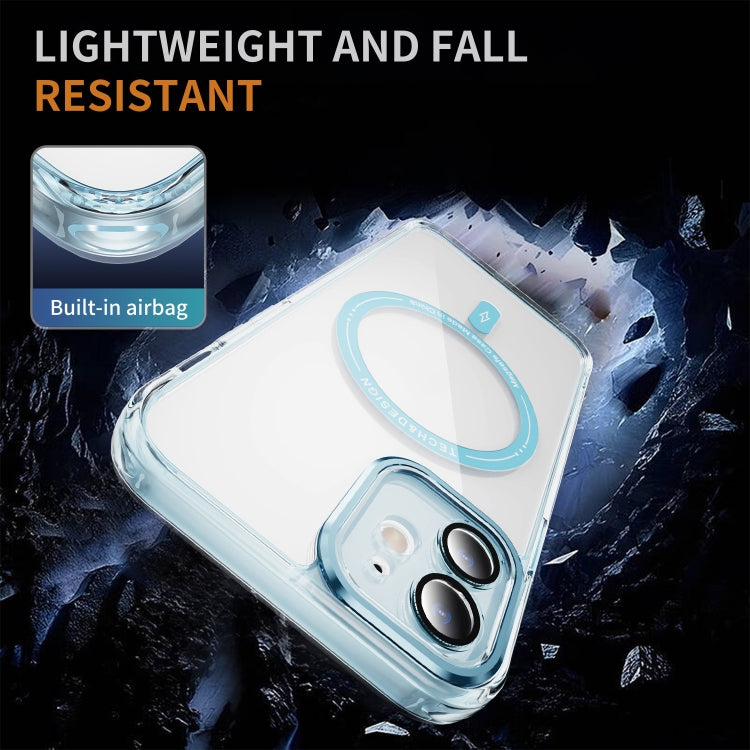 For iPhone 11 Airbag Magsafe PC Hybrid TPU Phone Case