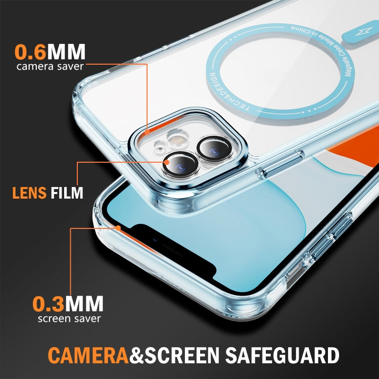 For iPhone 11 Airbag Magsafe PC Hybrid TPU Phone Case
