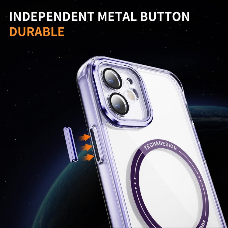 For iPhone 11 Airbag Magsafe PC Hybrid TPU Phone Case
