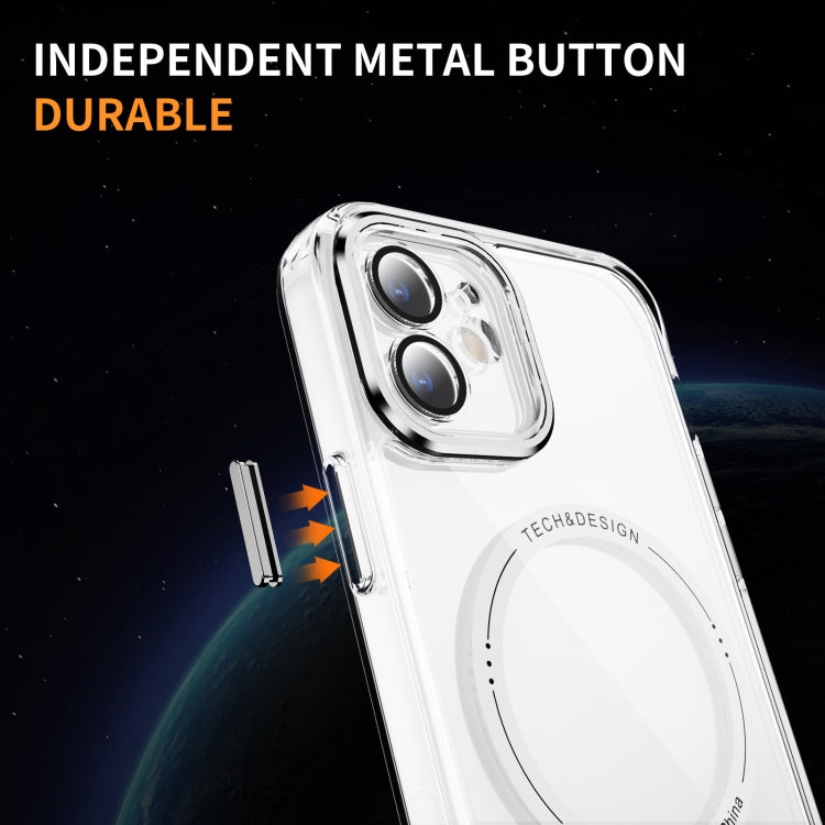For iPhone 11 Airbag Magsafe PC Hybrid TPU Phone Case