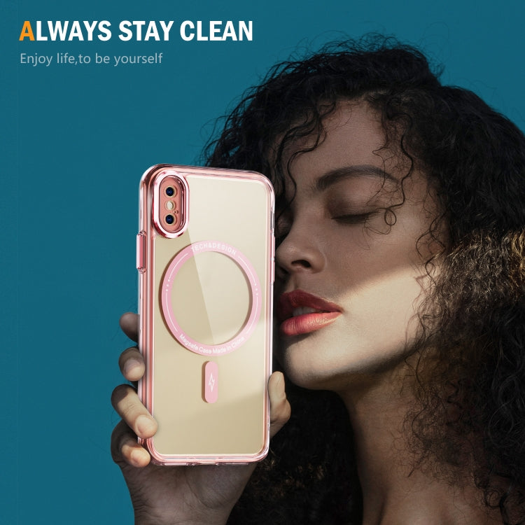 For iPhone X / XS Airbag Magsafe PC Hybrid TPU Phone Case