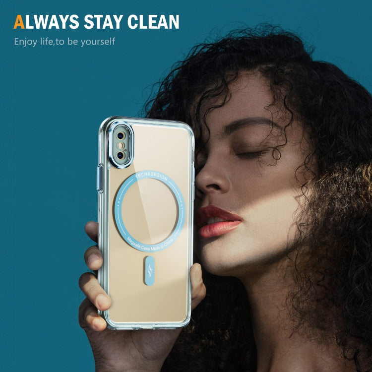 For iPhone X / XS Airbag Magsafe PC Hybrid TPU Phone Case