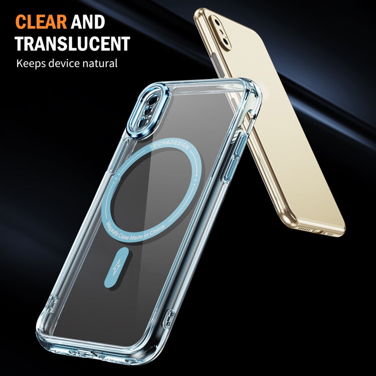 For iPhone X / XS Airbag Magsafe PC Hybrid TPU Phone Case