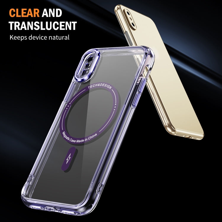 For iPhone X / XS Airbag Magsafe PC Hybrid TPU Phone Case