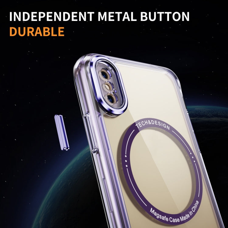 For iPhone X / XS Airbag Magsafe PC Hybrid TPU Phone Case