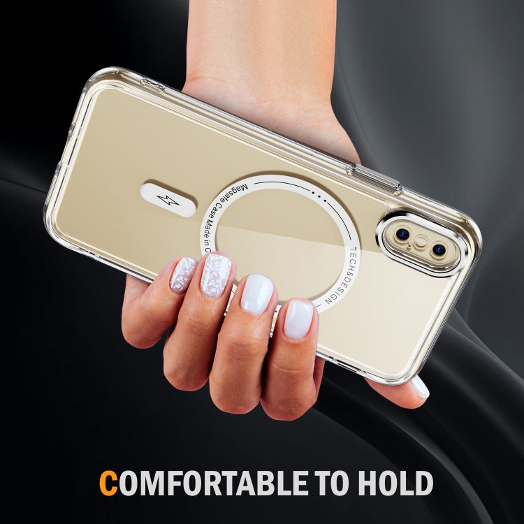 For iPhone X / XS Airbag Magsafe PC Hybrid TPU Phone Case