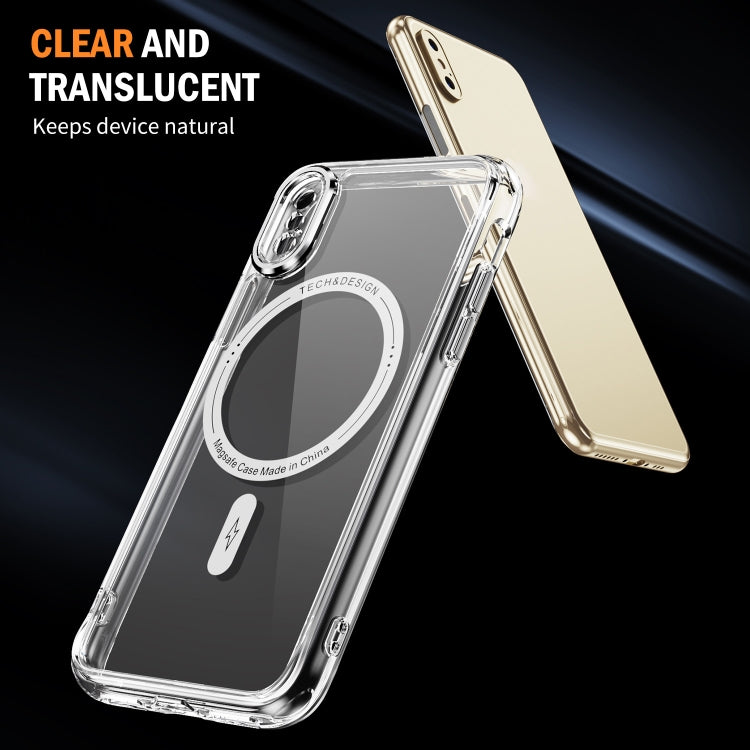 For iPhone X / XS Airbag Magsafe PC Hybrid TPU Phone Case