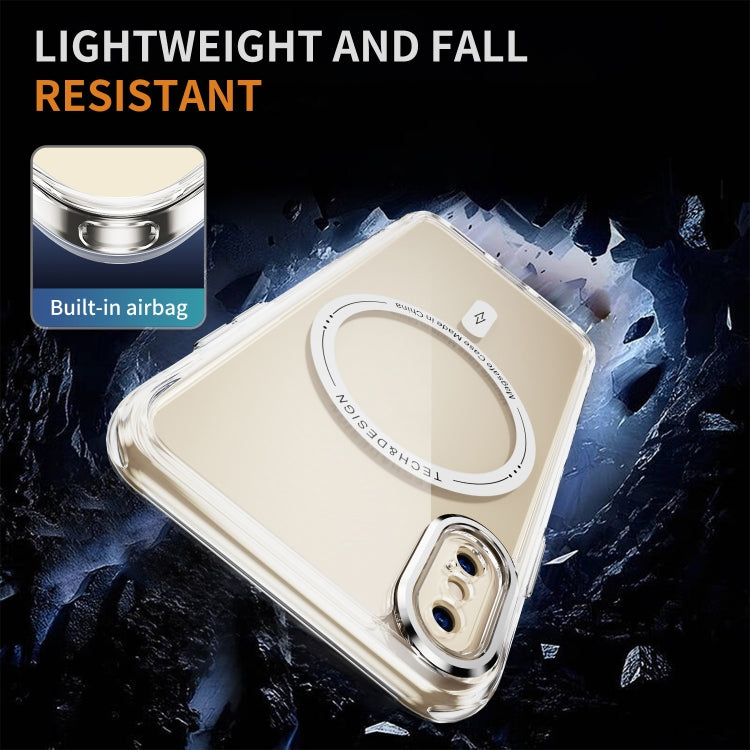 For iPhone X / XS Airbag Magsafe PC Hybrid TPU Phone Case
