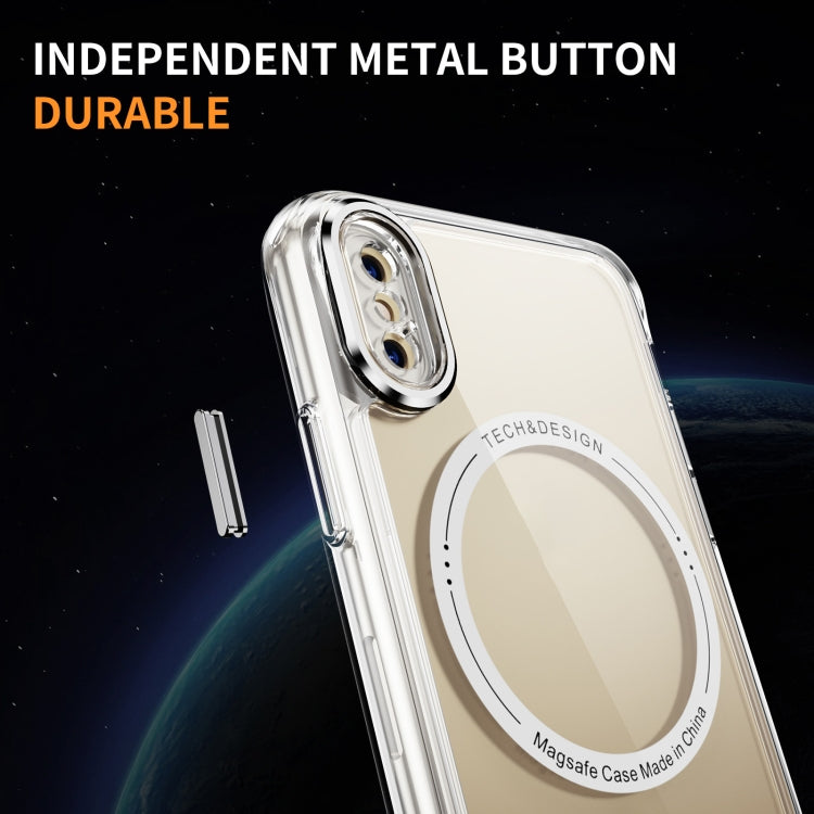 For iPhone X / XS Airbag Magsafe PC Hybrid TPU Phone Case